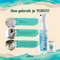 YOKUU Glass Cleaner Starter Kit - 1 Window Cleaner Liquid tablet with Spray bottle - Refillable -