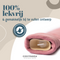 Long Cotton Pink Cover and 2 Litre Natural Rubber Hot Water Bottle