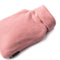 UK Made Natural Cotton Hot Water Bottle in Blush Pink