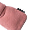 Mini Pink Cotton Cover and Natural Rubber Hot Water Bottle