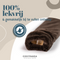 Long Dark Chocolate Hot Water Bottle - Made From Recycled Faux Fur