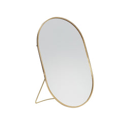View Table Mirror Brass