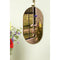 View Wall Mirror Oval Brass/Rose