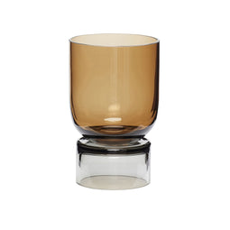 Stand Vase Small Amber