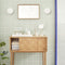 Ripple Glass Boxes Brass (set of 2)