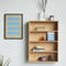 Ripple Glass Boxes Brass (set of 2)