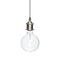 Moving Ceiling Light Nickel