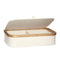 Ecru Storage Boxes Beige (set of 2)