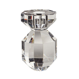 Gem Candlestick Clear