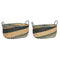 Cable Baskets Multicolour (set of 2)