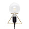 Eureka Wall Lamp Brass/Black