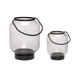 Luminious Lanterns Black (set of 2)