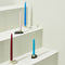 Crescent Candlesticks Beige/Black (set of 2)