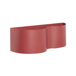 Wave Planter Red