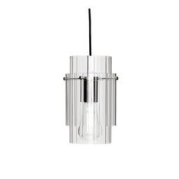 Ripple Ceiling Lamp Small Clear