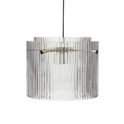 Ripple Ceiling Lamp Large Clear