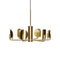 Pomp Chandelier Brass