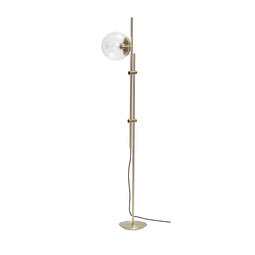Bubble Floor Lamp Brass
