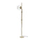 Bubble Floor Lamp Brass