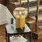 Podium Table Lamp Amber