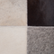 Beliani Area Rug Multicolour Cowhide Leather 80 x 150 cm Rectangular Patchwork Handcrafted