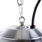 Beliani Patio Heater Silver Metal ø 51 cm Ceiling Mounted 1800W
