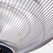Beliani Patio Heater Silver Metal ø 51 cm Ceiling Mounted 1800W