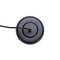 Beliani 1 Light Black Pendant Ceiling Cage Shape Geometric Metal Naked Wire