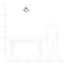 Beliani 1 Light Black Pendant Ceiling Cage Shape Geometric Metal Naked Wire