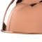 Beliani Hanging Light Pendant Lamp Copper High Gloss Shade Geometric Round Industrial Design