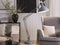 Beliani Floor Lamp Grey Metal 175H cm Swing Extending Arm Foldable Industrial Modern