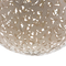 Beliani Pendant Lamp Gold Metal Oriental Globe Ceiling Lamp