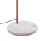 Beliani Floor Lamp Copper Colour Metal 210 cm Adjustable Lampshade Industrial