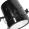 Beliani Table Lamp Black Colour Metal 3 Legs Adjustable Lampshade