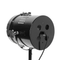 Beliani Table Lamp Black Colour Metal 3 Legs Adjustable Lampshade