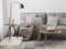 Beliani Coffee Table Black Wood Effect Silver Base Living Room