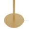 Beliani Table Lamp Bedside Light Gold Metal Base LED Novelty Multi Circular Shade