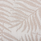 Beliani Outdoor Rug Mat Beige Synthetic 60 x 105 cm Palm Leaf Floral Pattern Eco Friendly Modern
