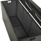 Beliani Outdoor Storage Box Brown Faux Rattan Garden Deck Cushion Chest 126 x 46 cm