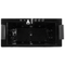 Beliani Whirlpool Bath Black Sanitary Acrylic Padded Headrests LED 172 x 83 cm