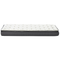 Beliani Memory Foam Mattress White EU Single Size 3ft 90 x 200 cm Bamboo Cover Medium Firm