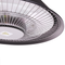 Beliani Hanging Outdoor Patio Heater Black Metal 1500 W Ceiling Infrared Patio Garden Gazebo Outside