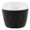 Beliani Whirlpool Bathtub Black Acrylic 1700 x 800 mm Freestanding Oval Tub with Jets and LED Lights