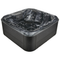Beliani LASTARRIA - Whirlpool outdoor pool - Gray - 200 x 200 cm - Acrylic