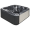 Beliani LASTARRIA - Whirlpool outdoor pool - Gray - 200 x 200 cm - Acrylic
