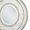 Beliani Wall Mirror Natural Light Wood Bamboo ø 61 Round Decorative Wall Mounted Accent Piece