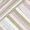 Beliani Wall Décor Mosaic Glass Striped Pattern Modern Minimalist Accessory