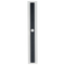 Beliani Outdoor LED Wall Light Lamp Black 80 cm Steel Acrylic with Motion Sensor Modern Design