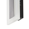 Beliani Outdoor LED Wall Light Lamp Black 80 cm Steel Acrylic with Motion Sensor Modern Design