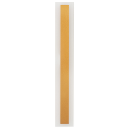 Beliani Outdoor LED Wall Light Lamp Gold 60 cm Steel Acrylic Modern Design